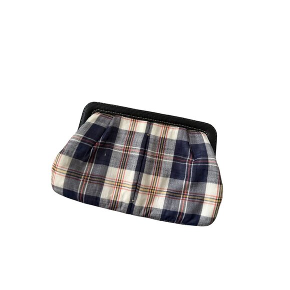 J CREW Fall Plaid Clutch Handbag NEW NWOT - Picture 7 of 8